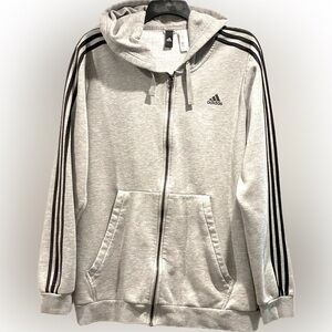 ADIDAS Men’s Hoodie Zipper Front Sweater 2XLT